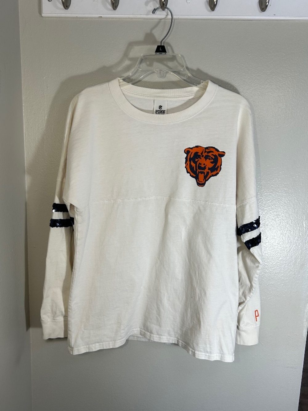 Victoria Secret Pink Chicago Bears Long Sleeve Women's Size S
